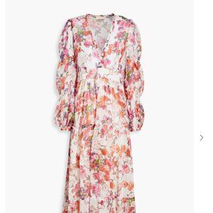 BYTIMO formal floral-print maxi dress